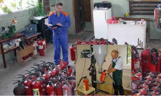 Requisitos para la colocación de extintores.